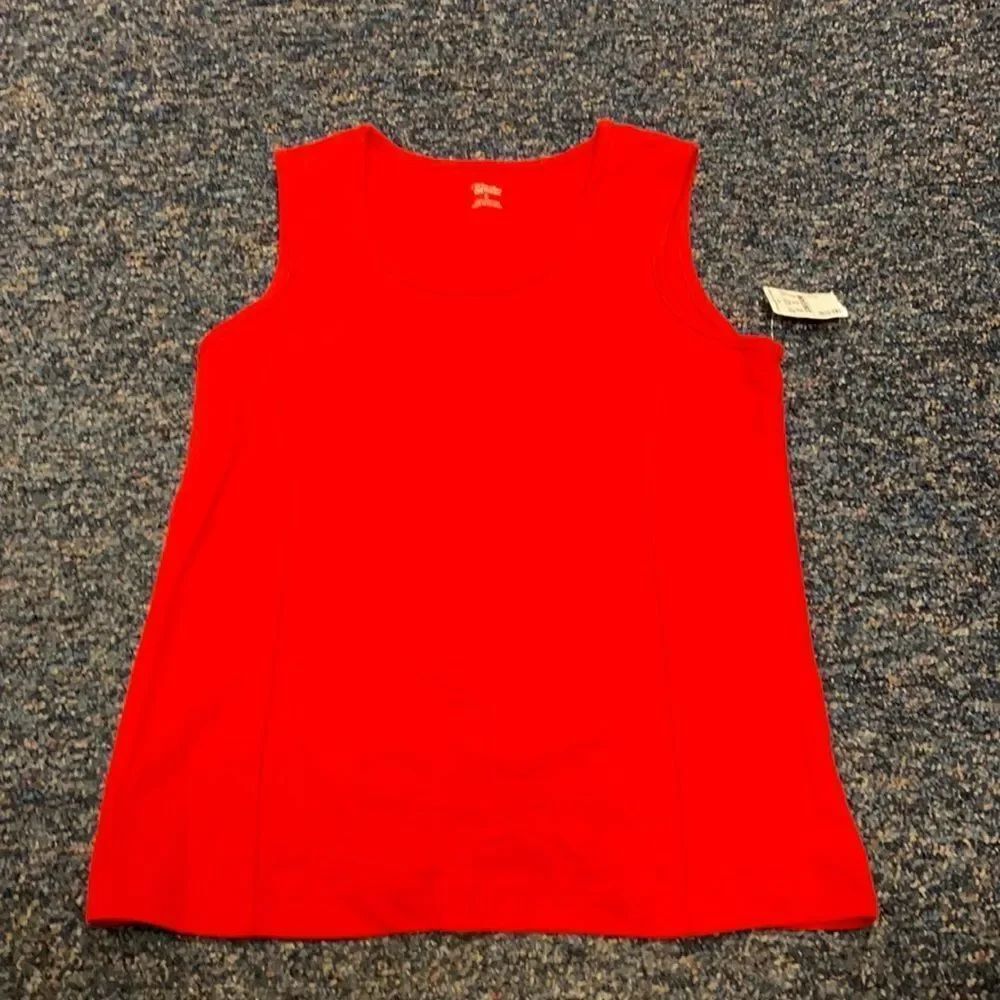 Christopher & Banks Red Tank Top sz. S NWT